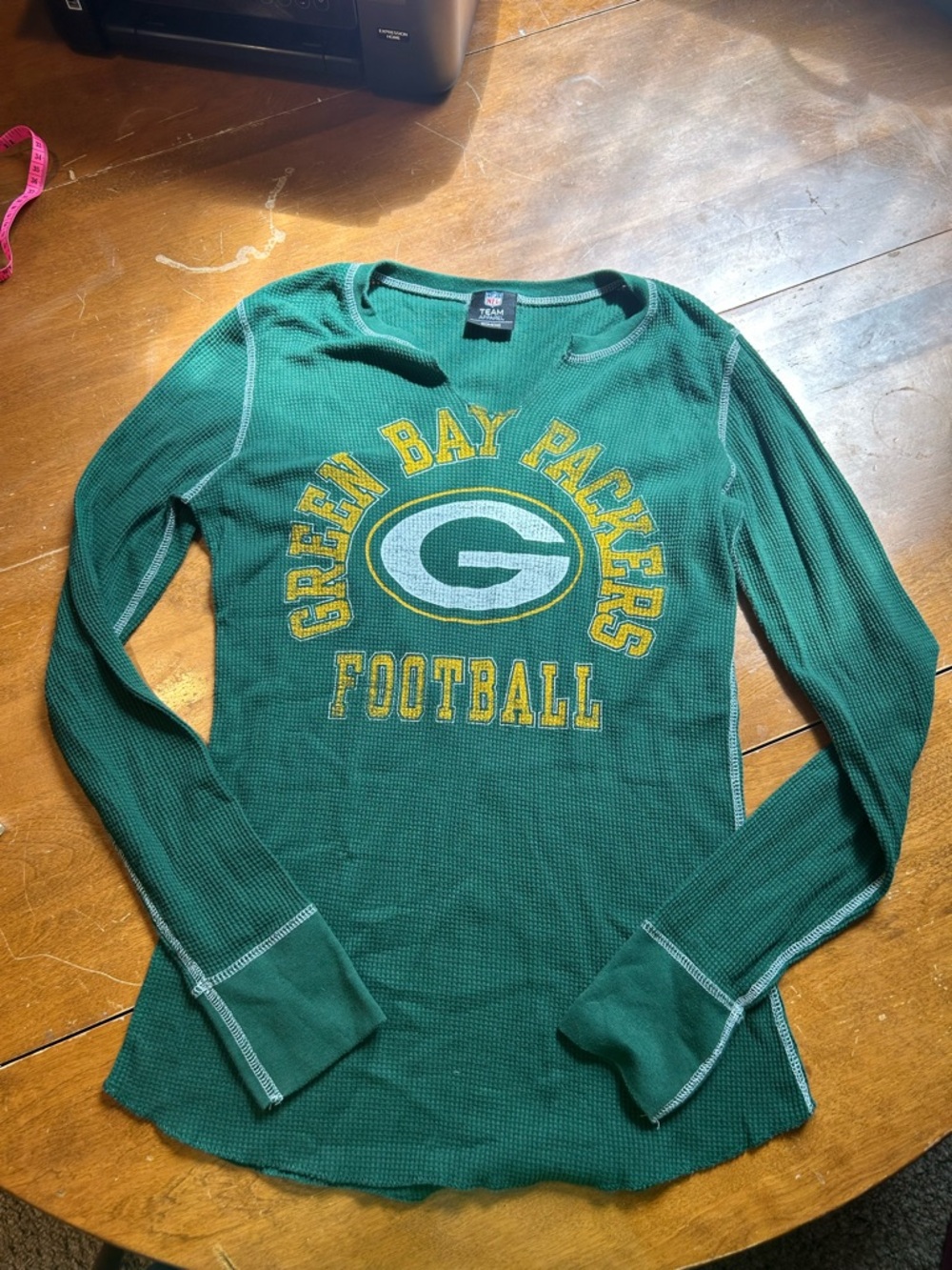 Women’s sportswear Green Bay Packers Waffle Knit Top
